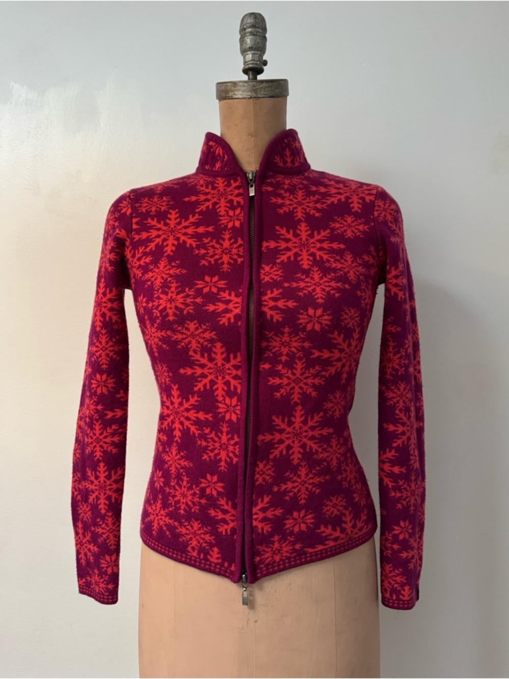 NEVE Women's Maya Full Zip 100% Merino Wool Sweater Cardigan